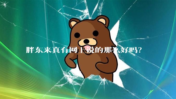 胖东来真有网上说的那么好吗？