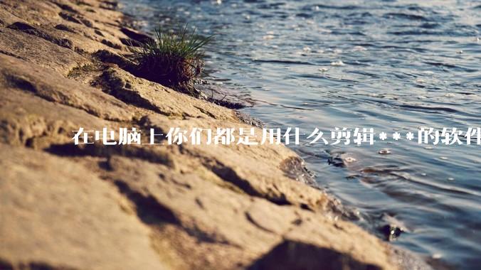在电脑上你们都是用什么剪辑***的软件啊？